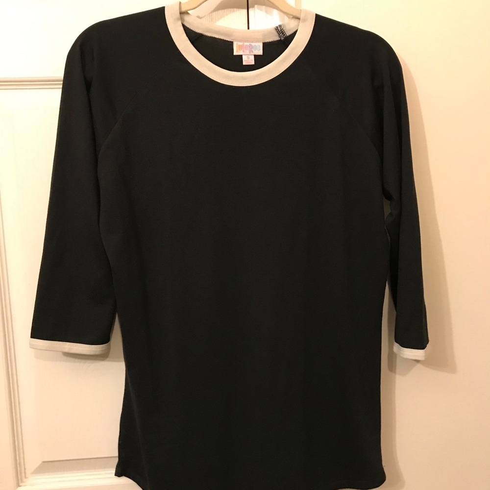 LuLaRoe Randy - Black w/ Beige - Small